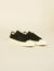 Low-top leather trainers