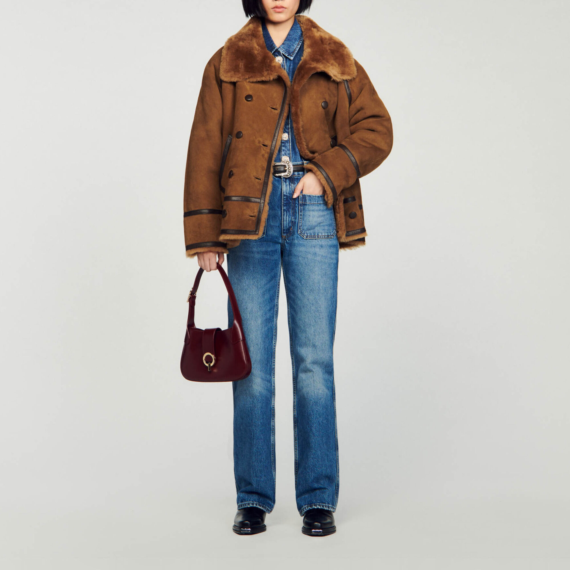 Sandro coats hotsell