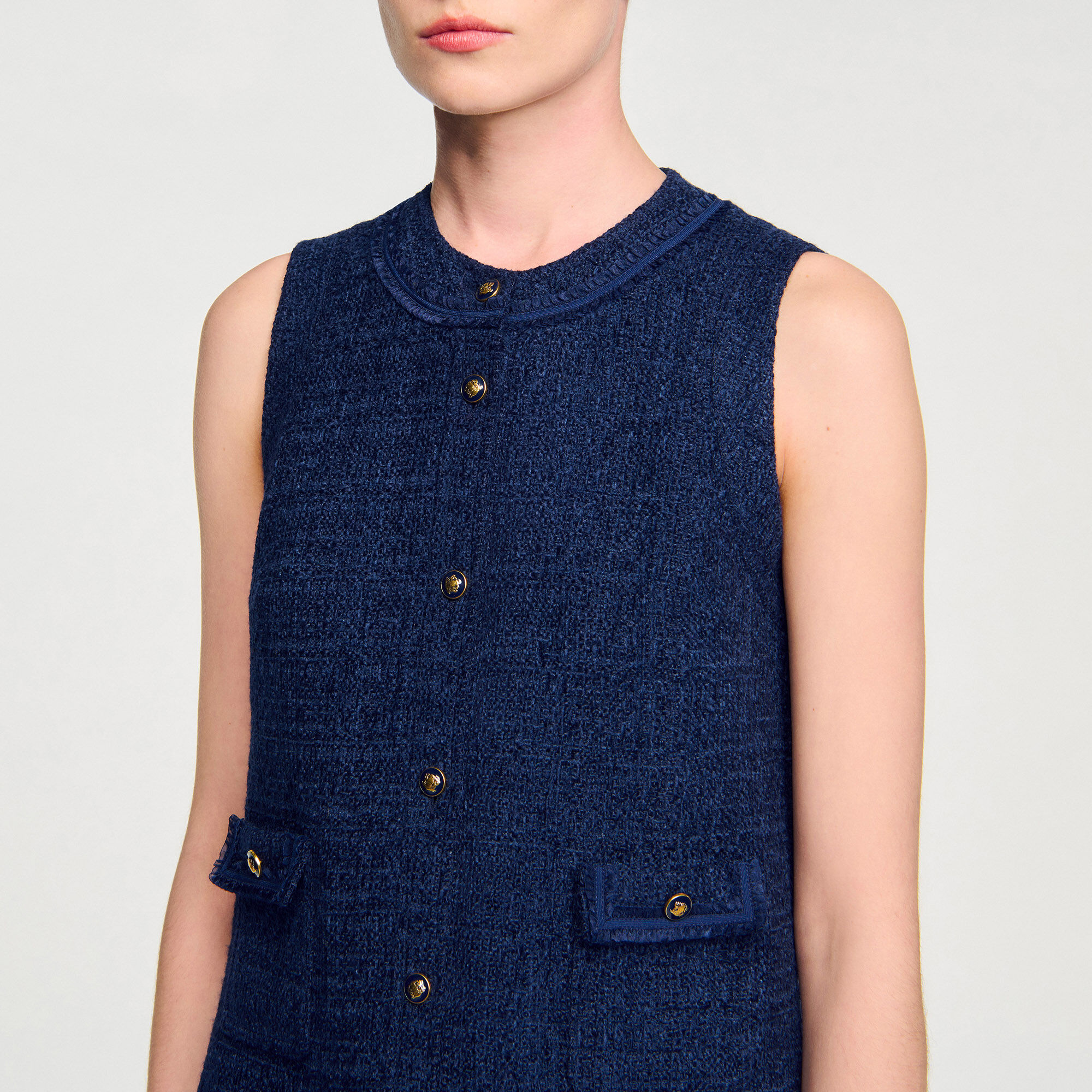 Short tweed dress