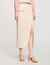 Long slit skirt