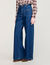 Raw straight patch pocket jeans