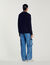 Cotton and silk sweater