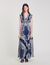 Bandana-print maxi dress