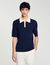 Two-tone polo shirt