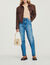Floral jacquard knit sweater
