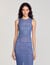 Knit midi dress