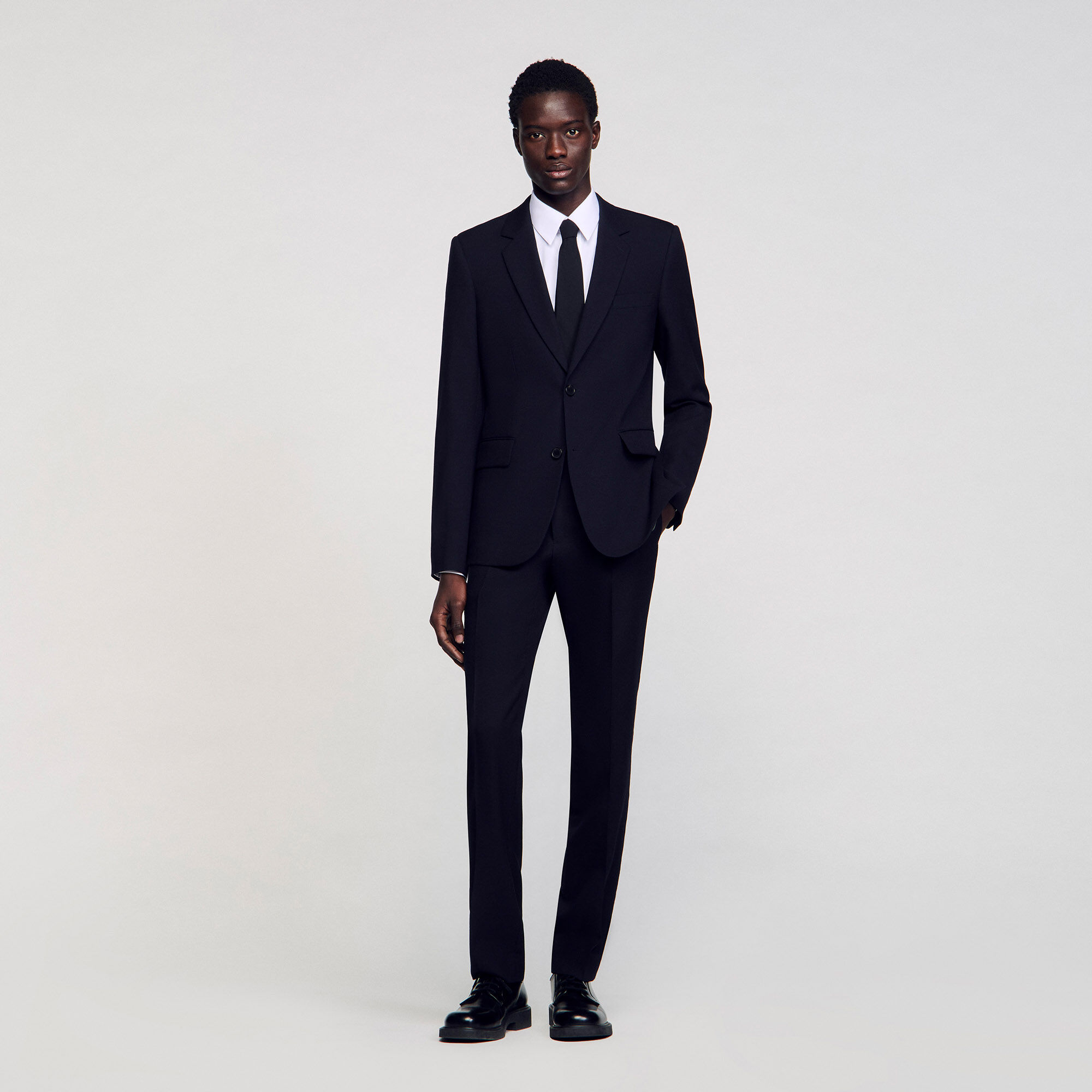 Wool suit jacket