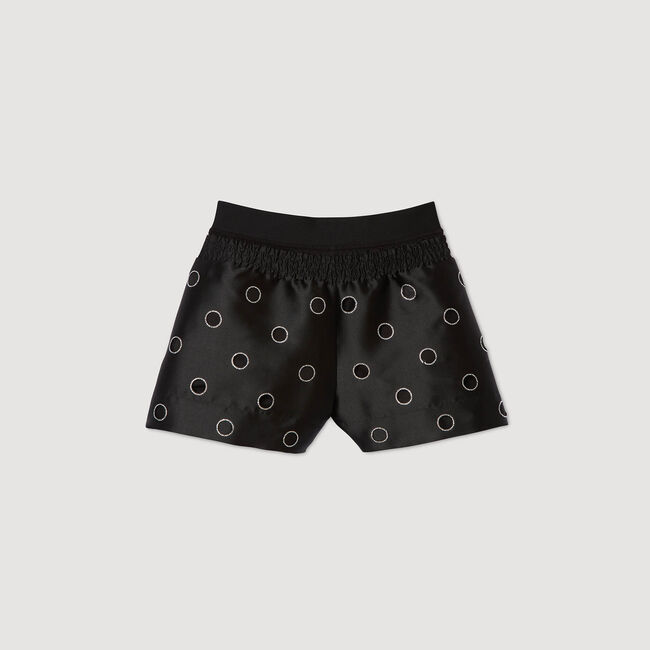 Rhinestone shorts