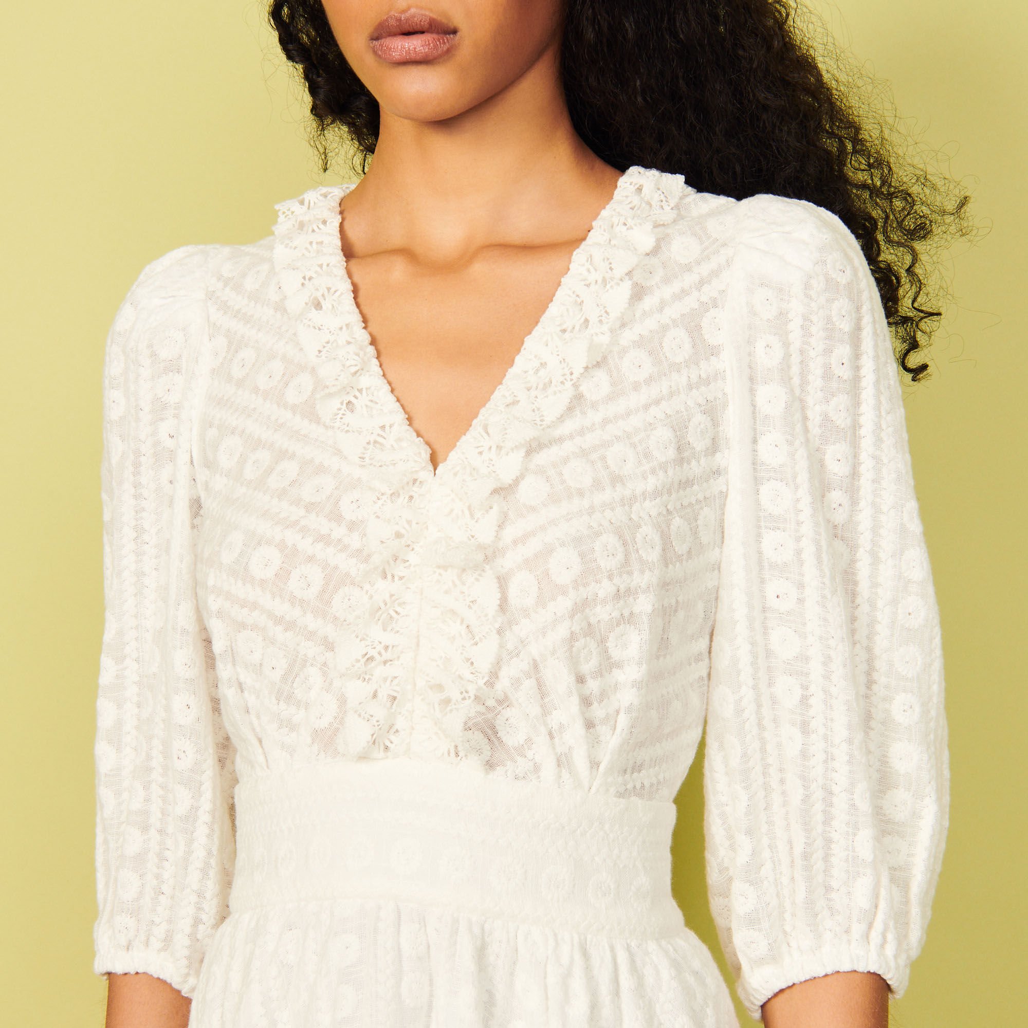 Broderie anglaise dress