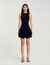 Velvet knit dress