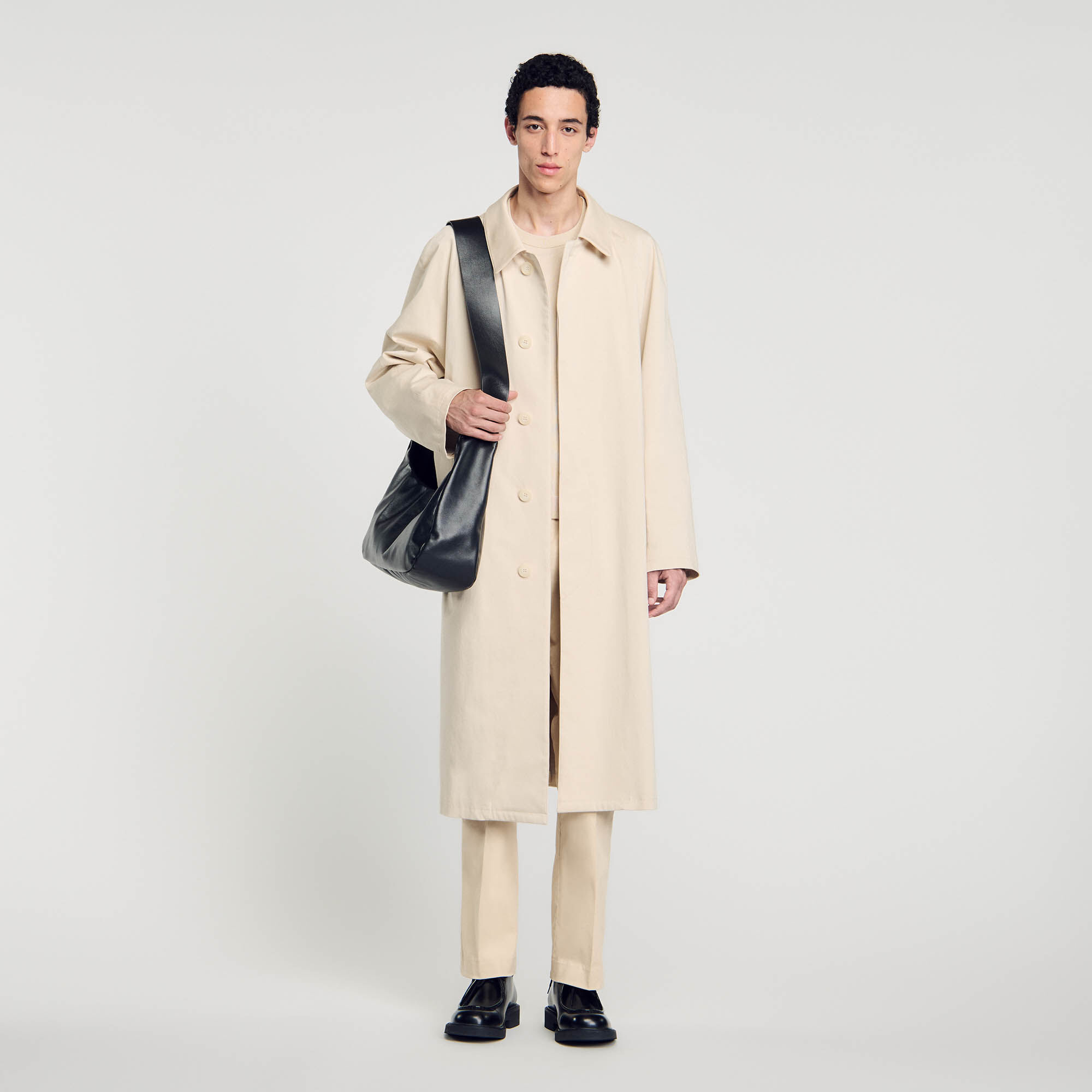 Beige coat uk outlet