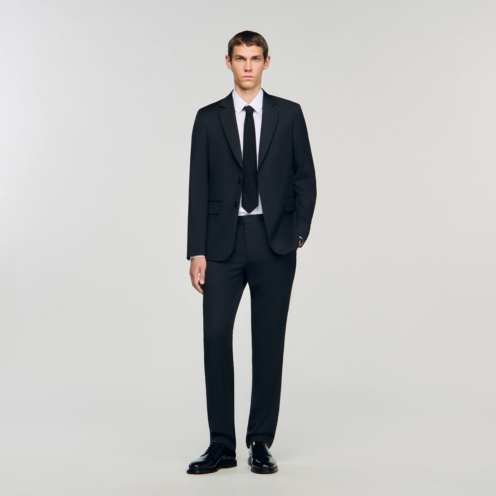 Wool suit jacket