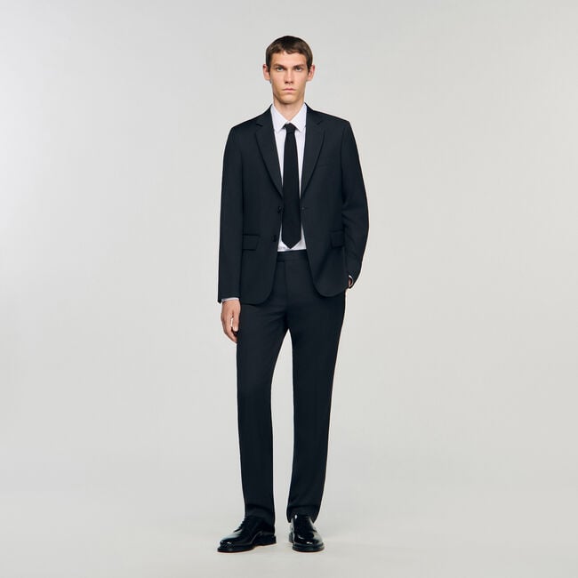 Wool suit jacket