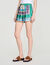 Short floral print shorts