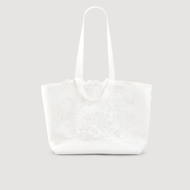Crochet tote bag