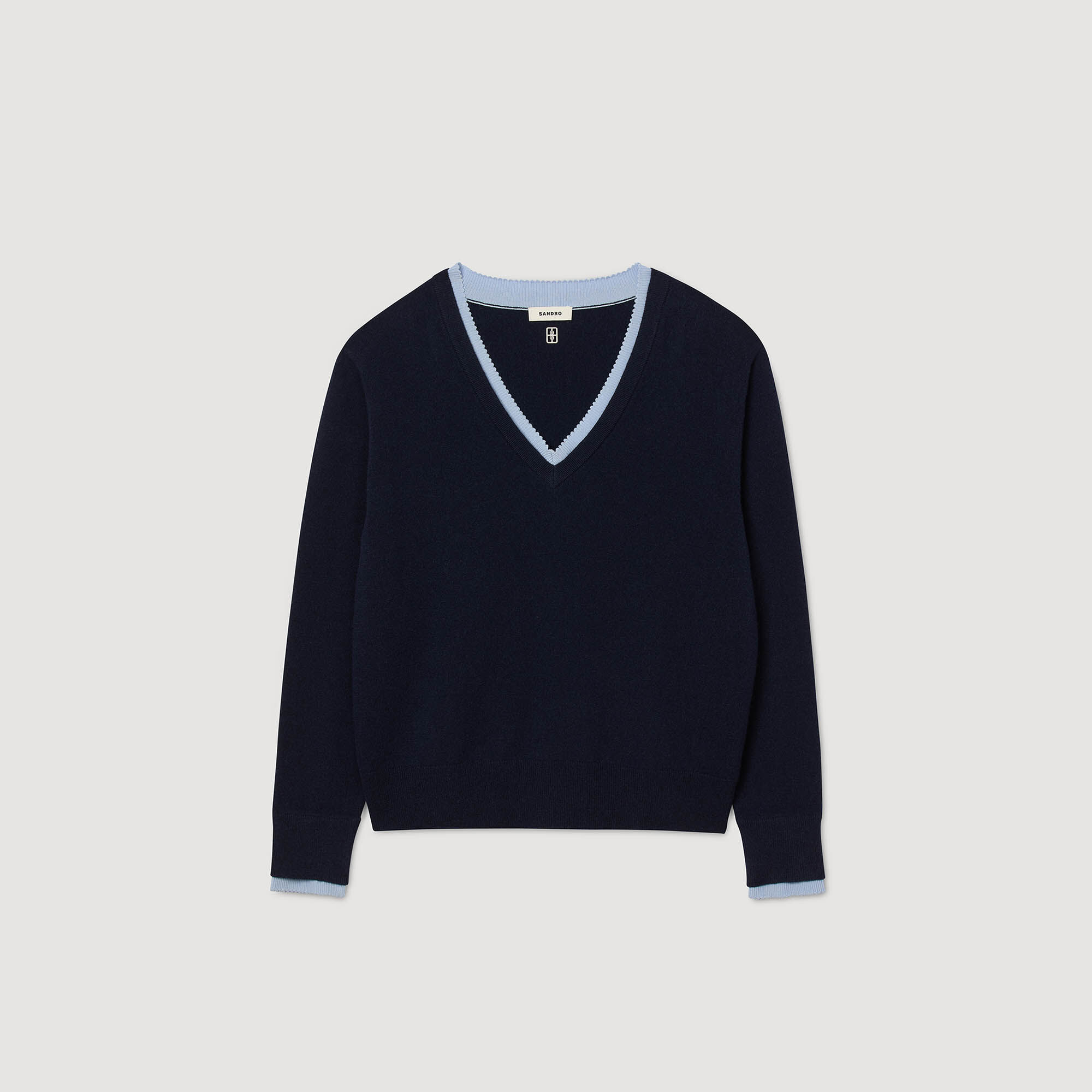 Wool and cashmere jumper