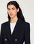 Double-breasted suit jacket