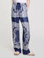 Bandana-print floaty trousers