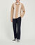 Cardigan with contrasting embroidery