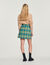 Short wraparound skirt