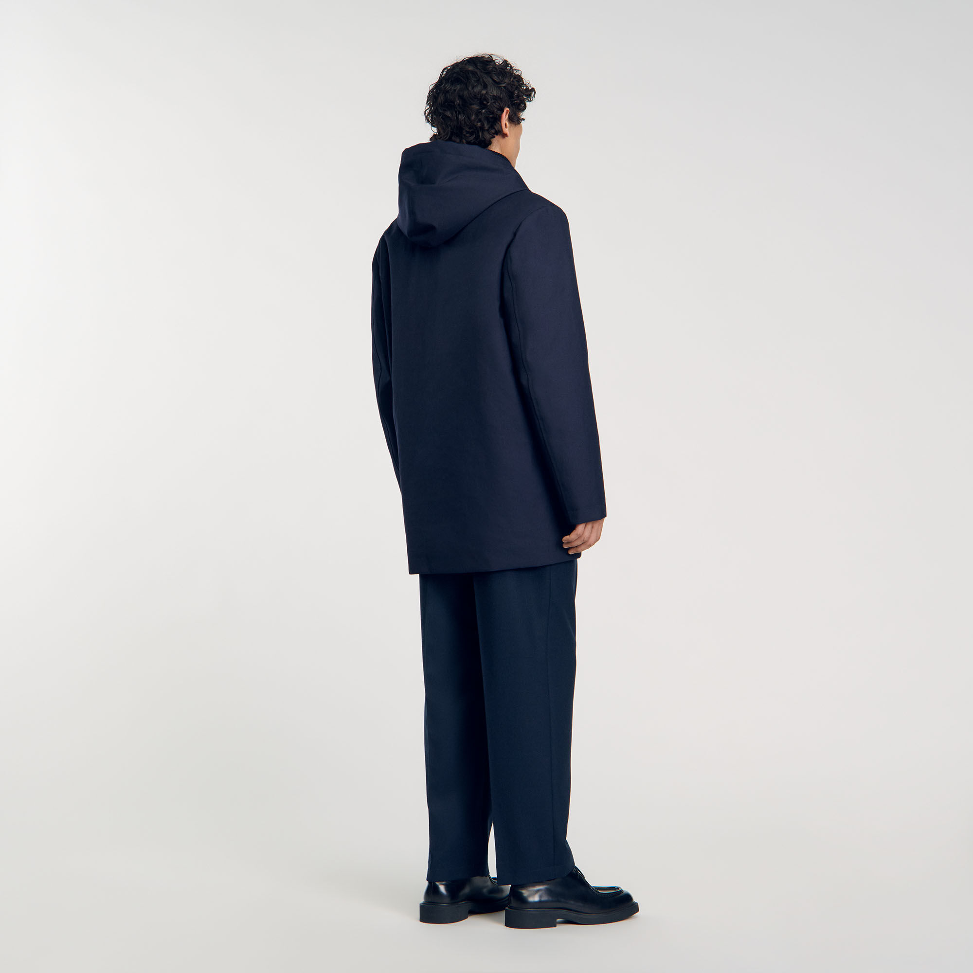 Hooded parka with zip Hooded parka with zip