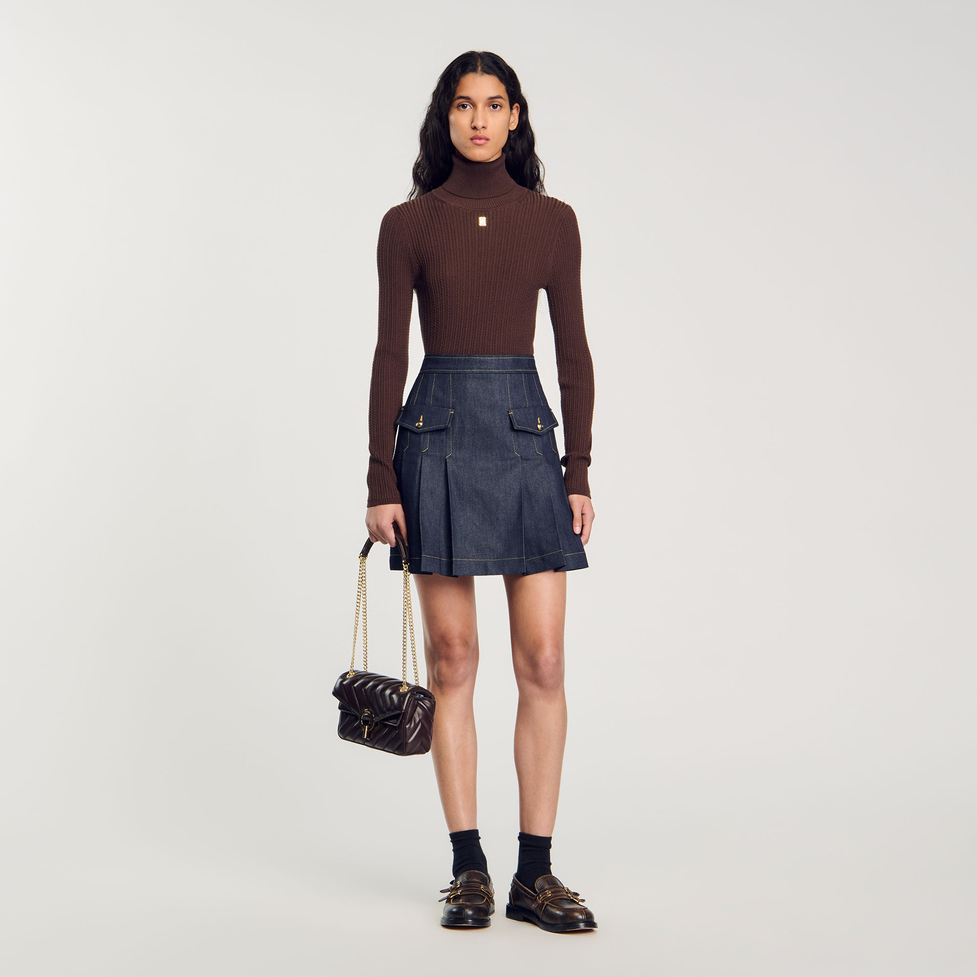 Sandro pull femme sale