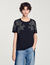T-shirt with embroidered details