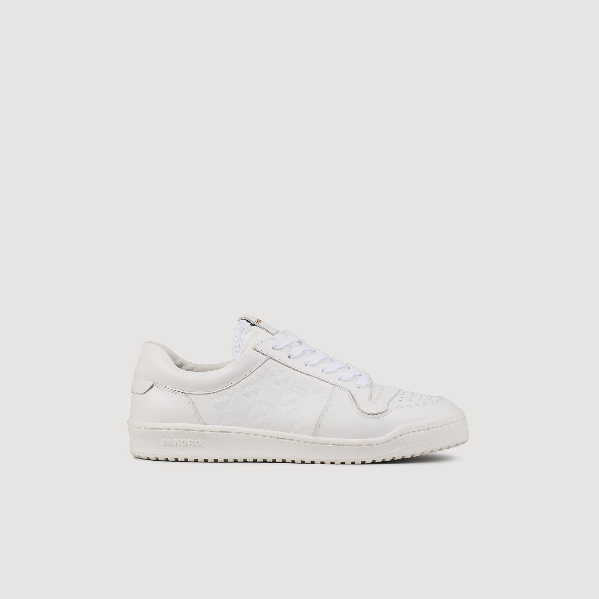 Sandro sneakers wit outlet