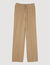 Knitted straight-leg trousers