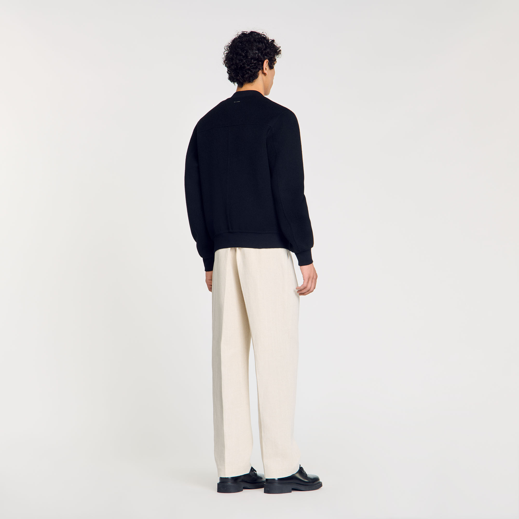 Double-faced wool jacket