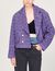 Cropped tweed jacket