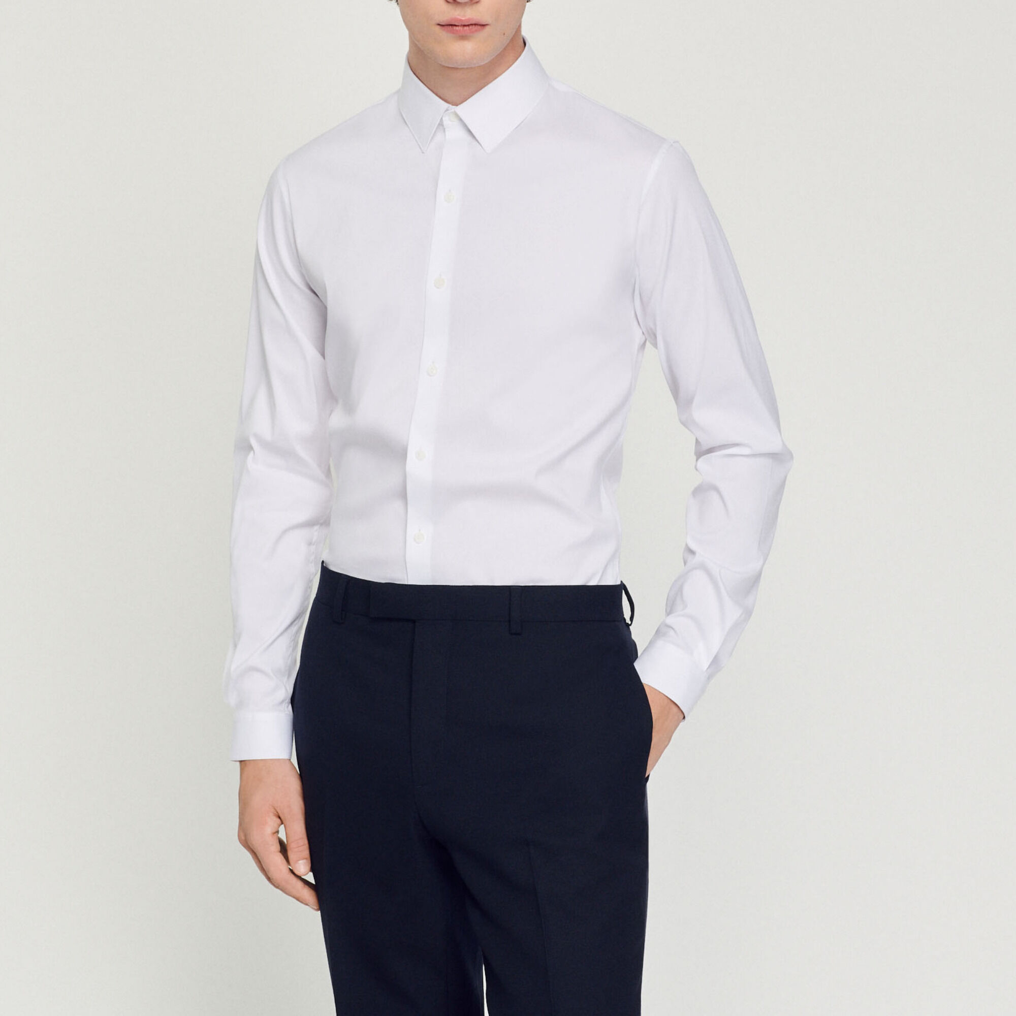 Slim-fit classic shirt