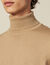Roll neck wool sweater
