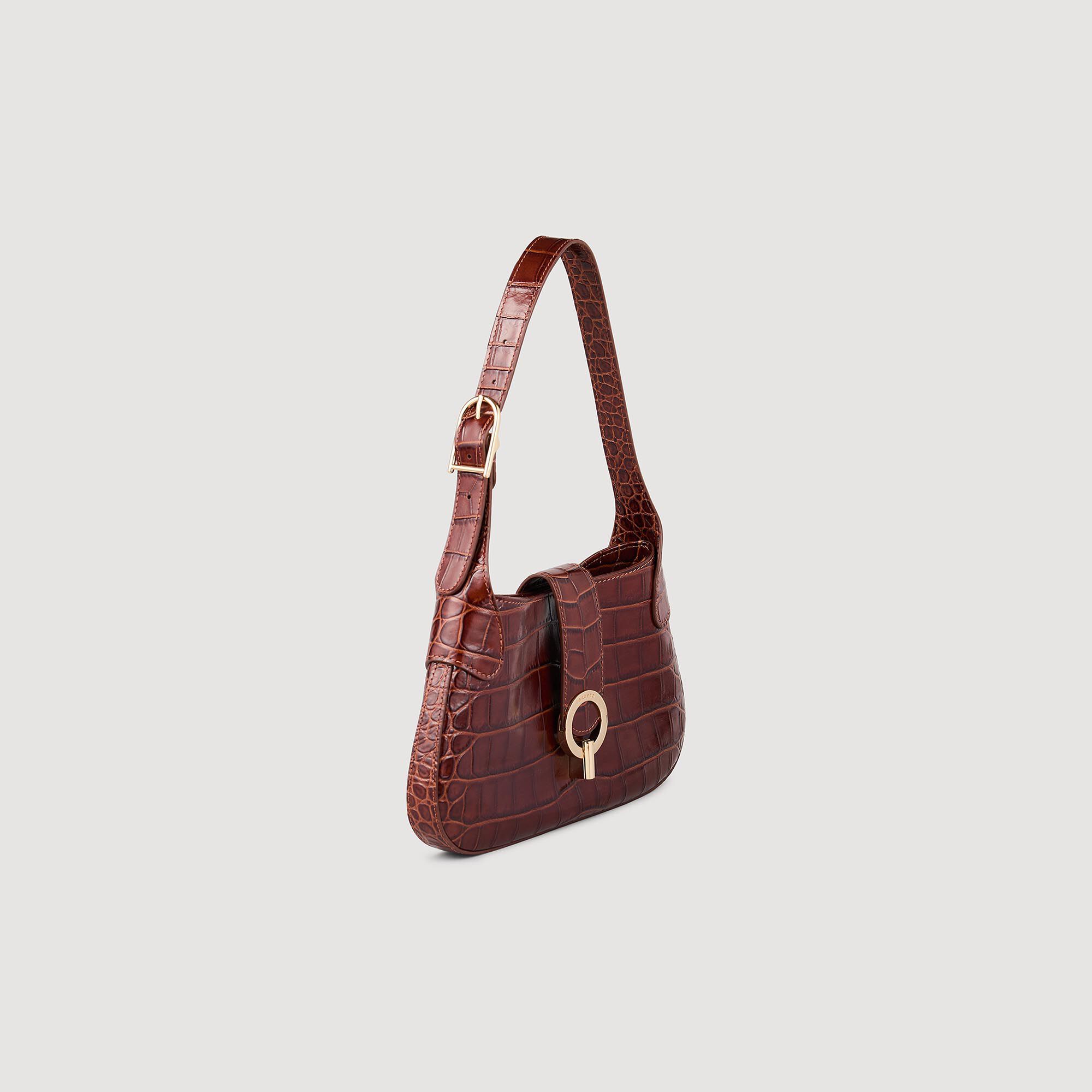 Mock croc leather Janet bag