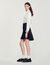 Short asymmetric skirt