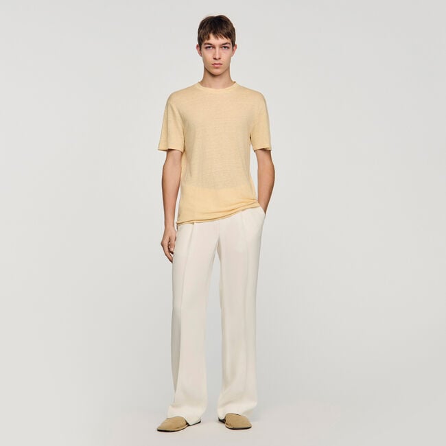 Linen T-shirt