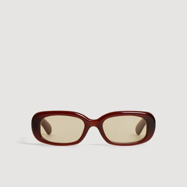 Rectangular sunglasses