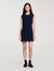 Short dress with buttons