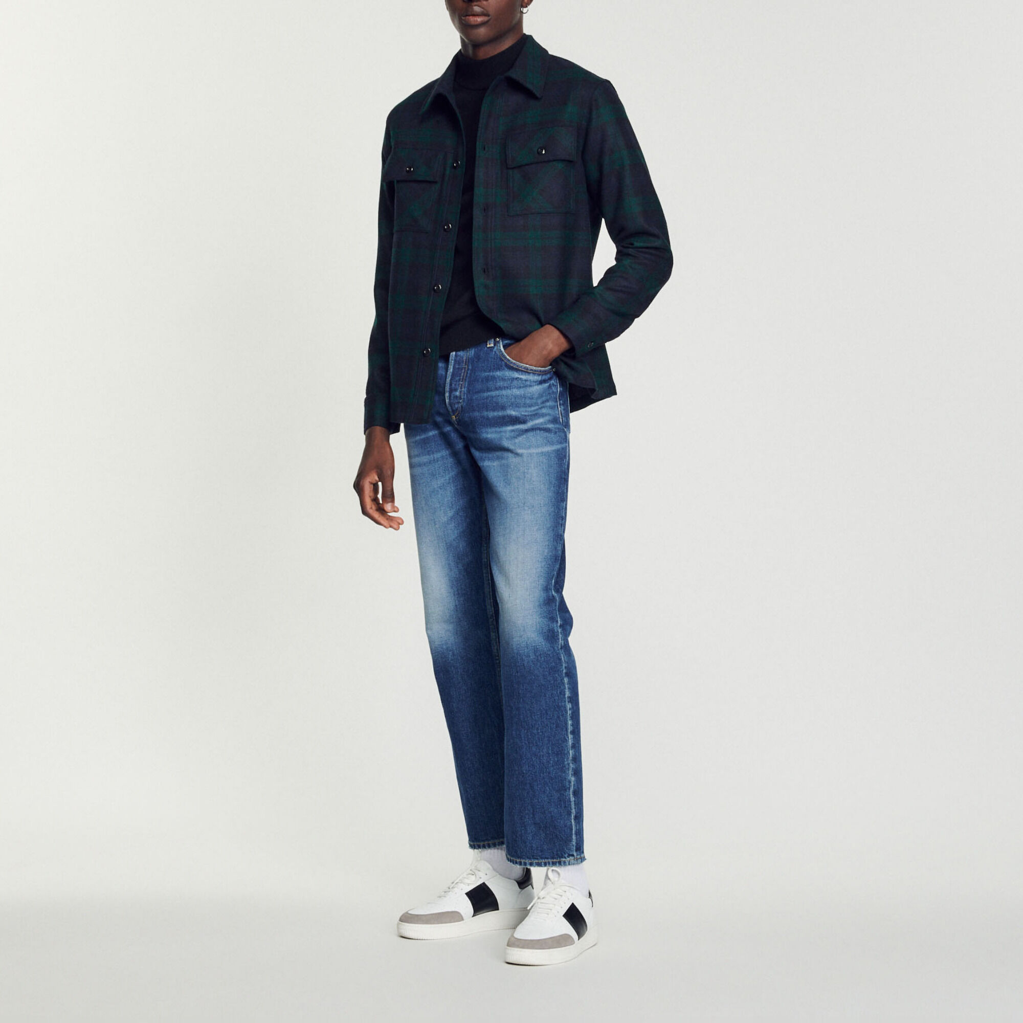 Wool overshirt