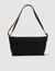 Split leather hobo bag