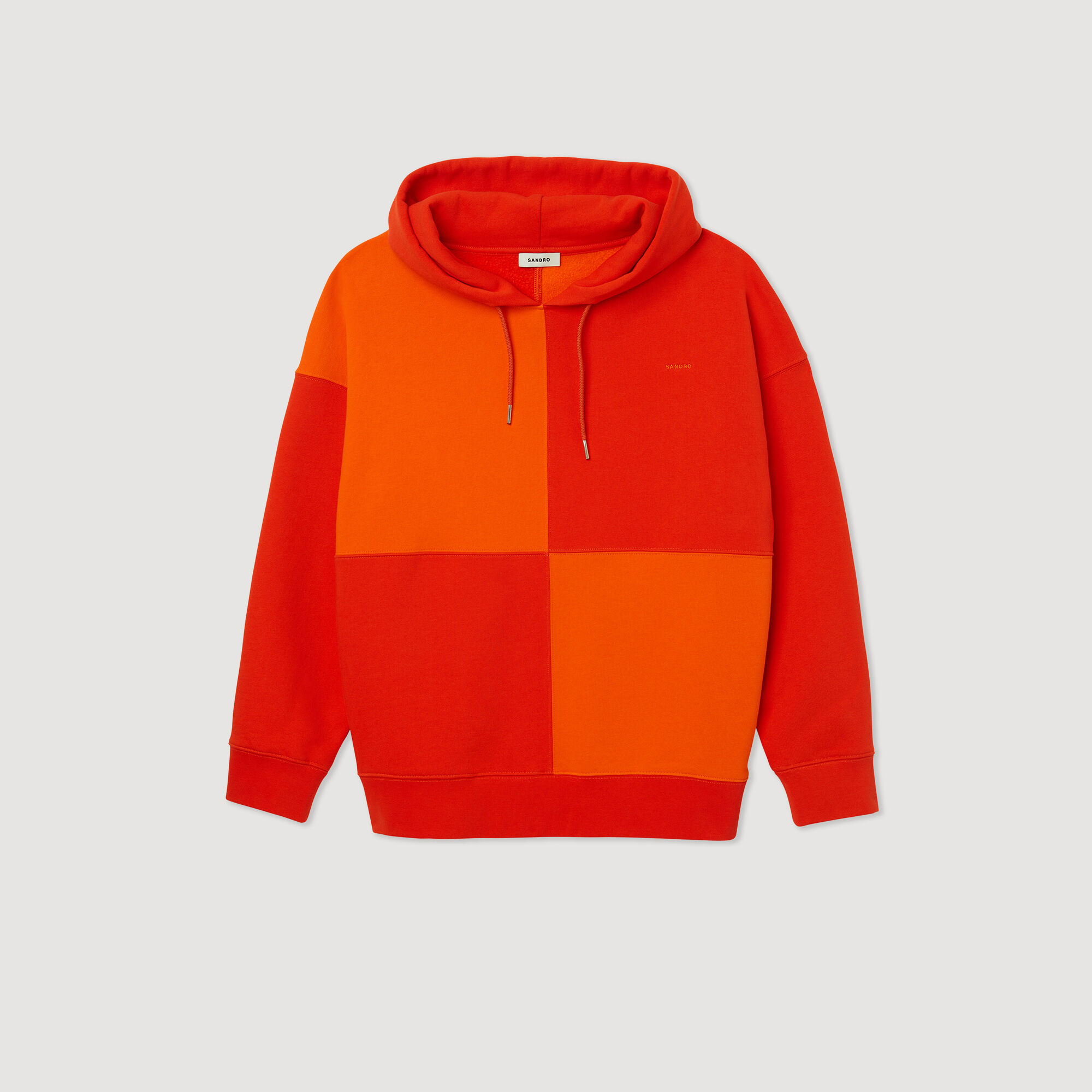 Oversized fleece hoodie