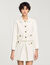 Peter Pan collar cropped jacket