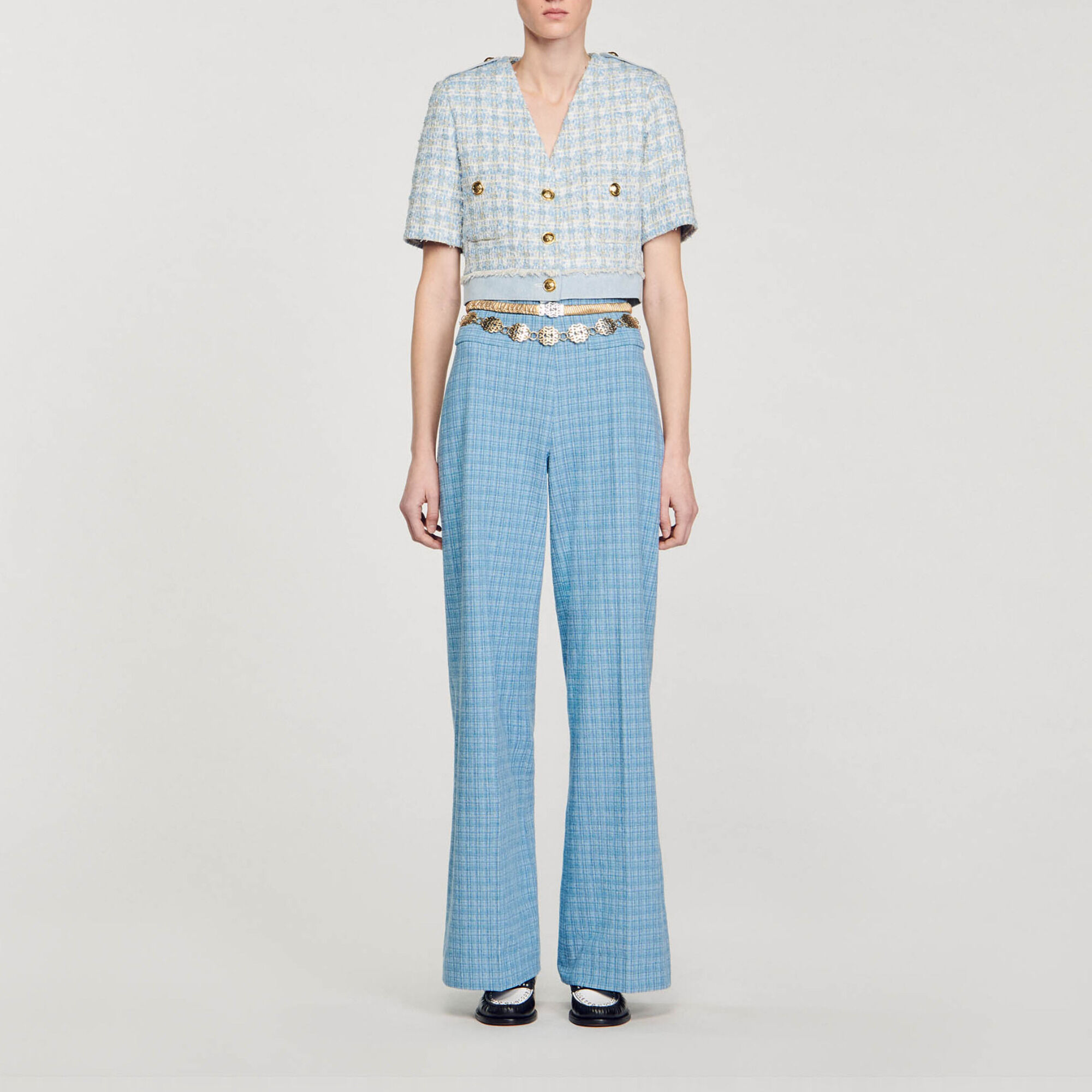 Zara sales tweed pants