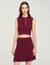 Sleeveless short jumper