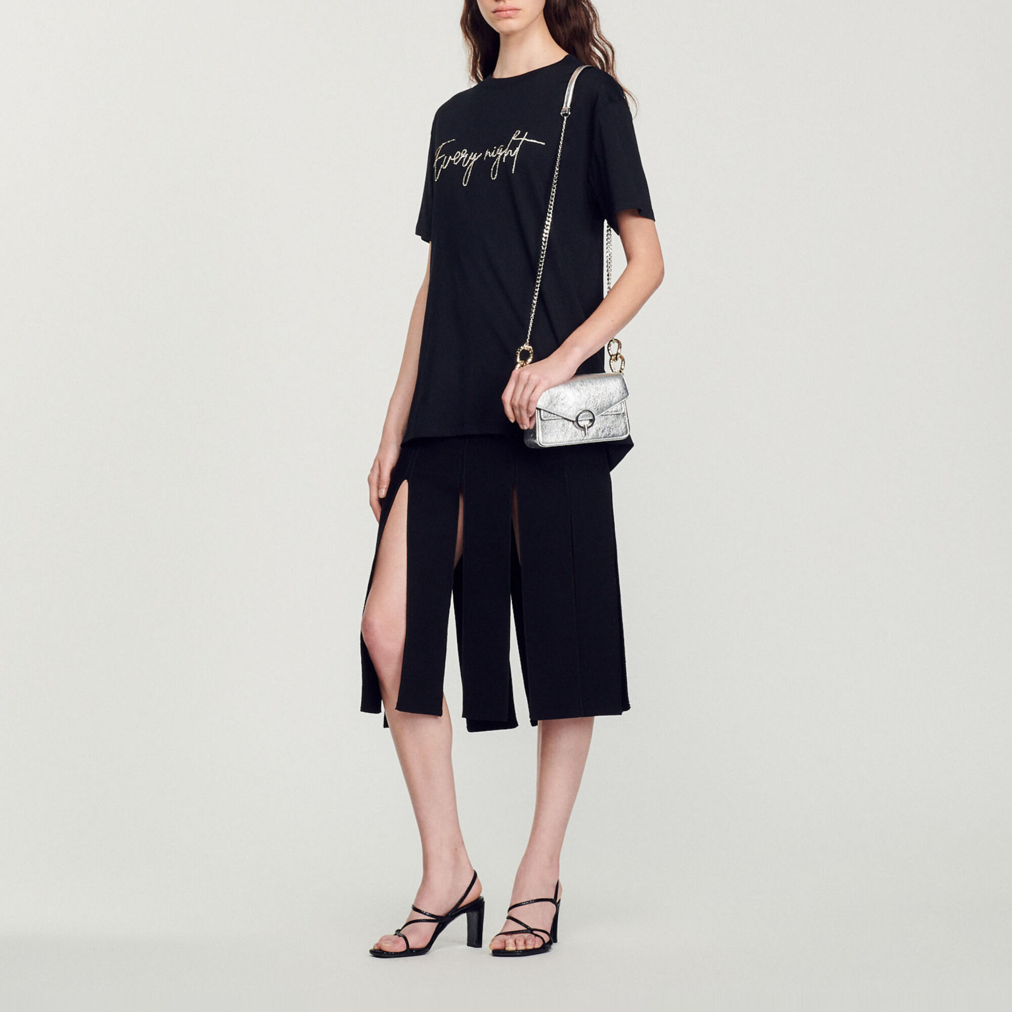 Embroidered Every Night T-shirt