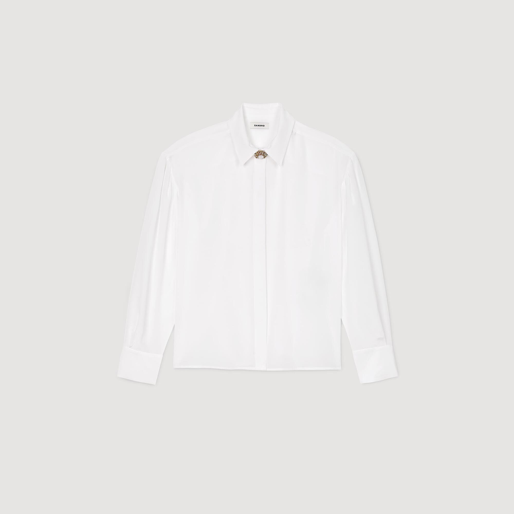 Floaty silk shirt
