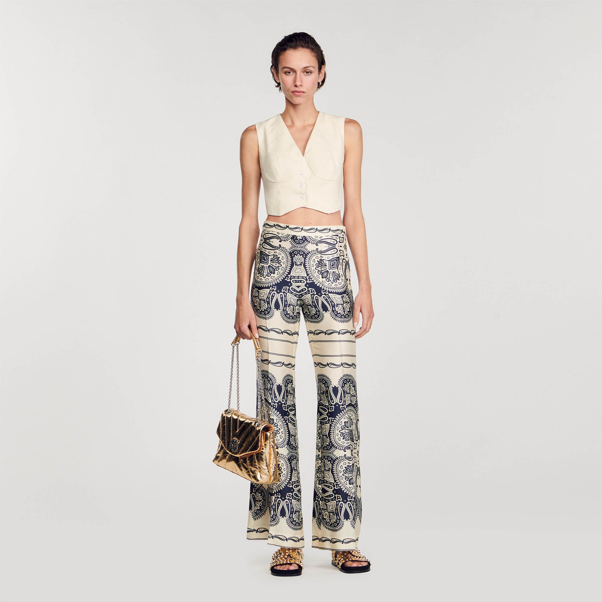 Floaty trousers deals