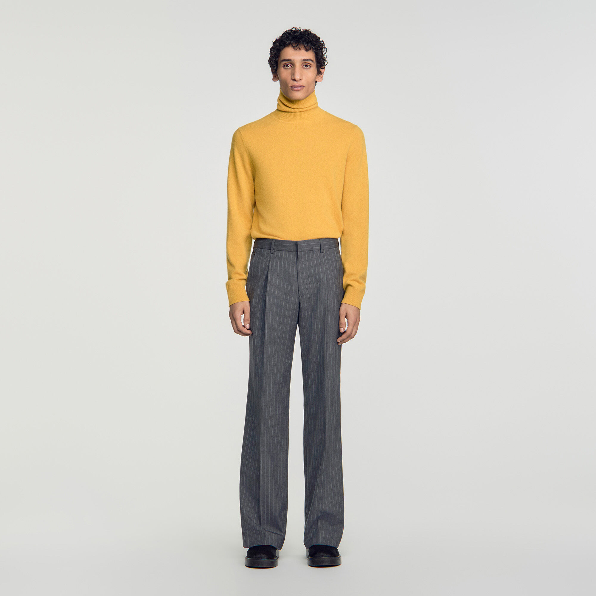 Wide-leg wool suit trousers - Men | Sandro