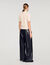 Polo-neck knit jumper