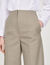 High-waisted tailored trousers